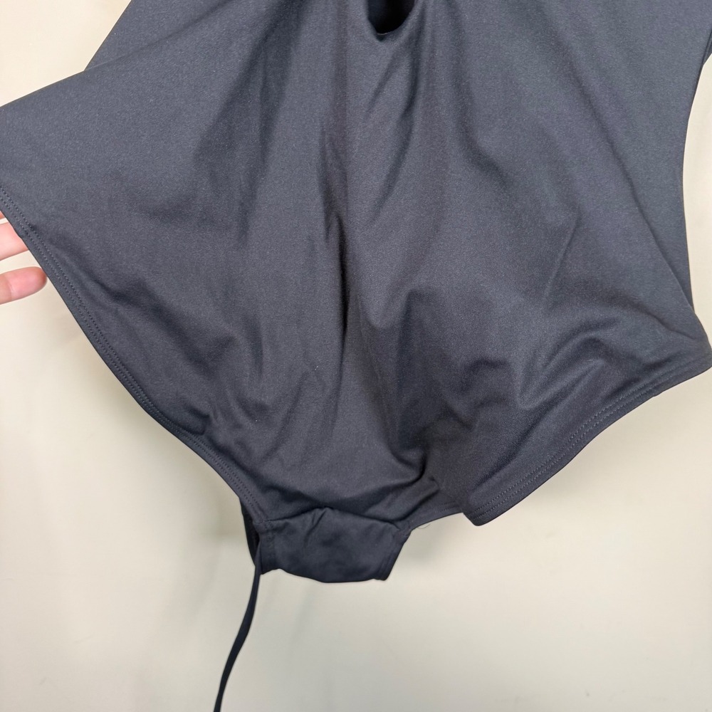 TA3 Lifty One XL Shapewear Underwire Lace Up Black Swimsuit - Picture 6 of 8
